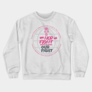 Breast Cancer Awareness Crewneck Sweatshirt